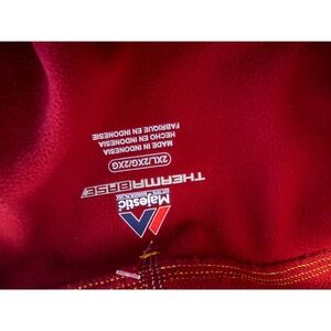 Cleveland Cavaliers  Athletic Gear Red 2X Large Full Zip Jacket Thermal Base